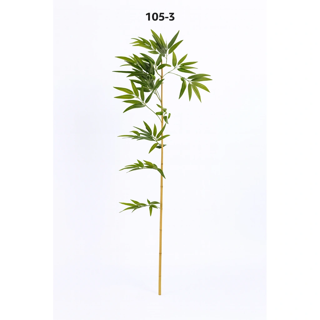 Artificial Bamboo Stem for Tropical Decorative Arrangements