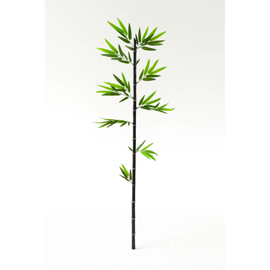 Artificial Black Bamboo Stem