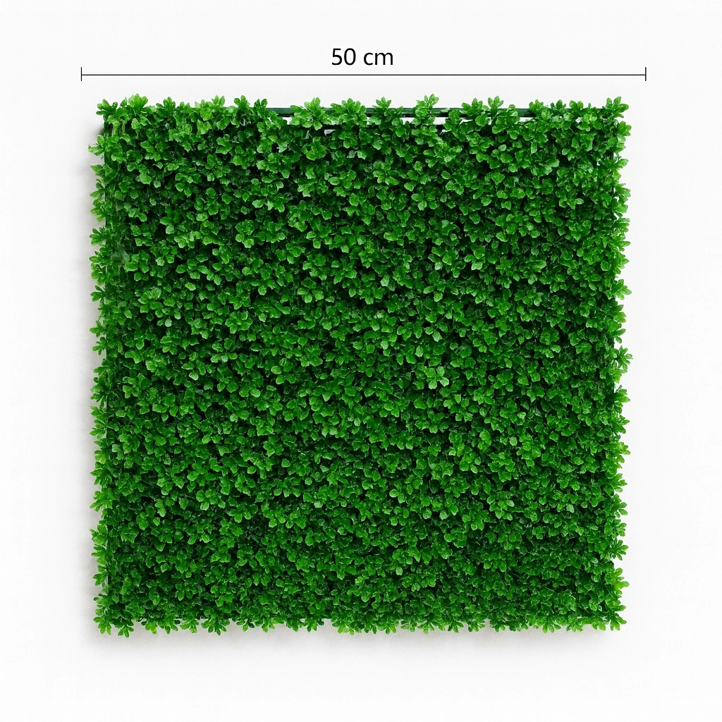 Artificial Fine Leaf Wall Panel for Indoor and Outdoor Use