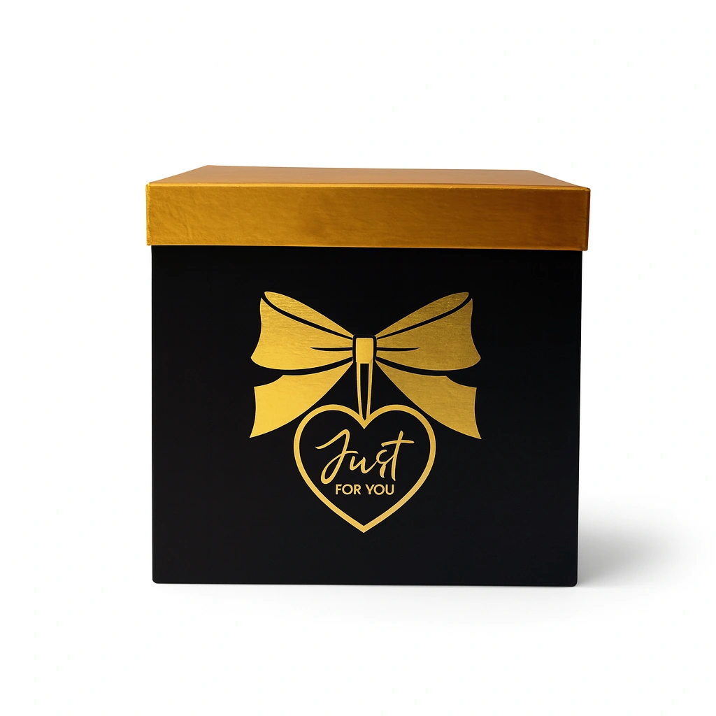 Black & Gold Gift Box - Just For You