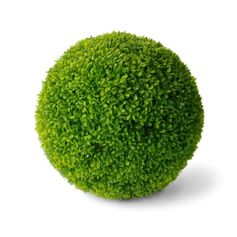 Decorative Boxwood Topiary Ball for Indoor and Outdoor Use