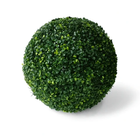 Decorative Boxwood Topiary Ball for Garden or Indoor Display