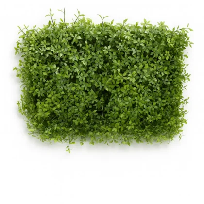 Dense Green Foliage Wall Panel