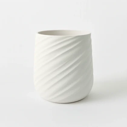 Modern Spiral Planter for Contemporary Interiors