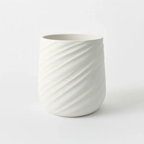 Modern Spiral Planter for Contemporary Interiors