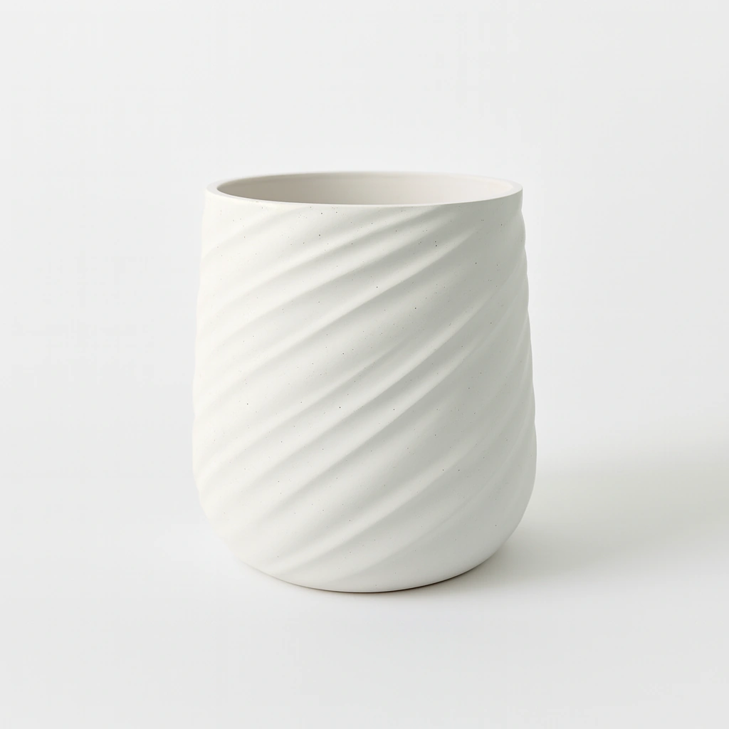 Modern Spiral Planter for Contemporary Interiors