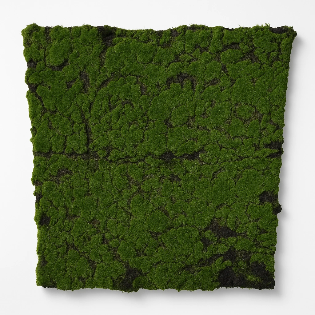 Preserved Natural Moss Wall Panel for Modern Interior Decor
