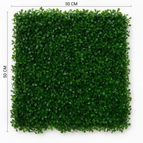 Artificial Boxwood Wall Panel for Home and Garden Decor