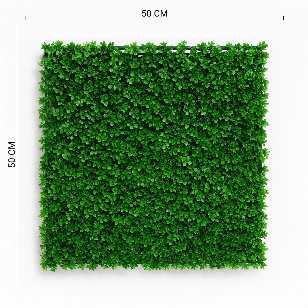 Artificial Fine Leaf Wall Panel for Indoor and Outdoor Use