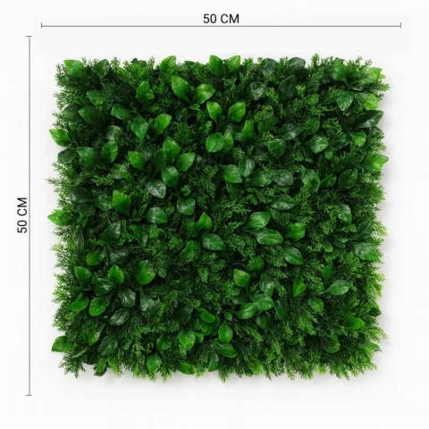 Artificial Mixed Leaf Wall Panel for Home and Office Decor