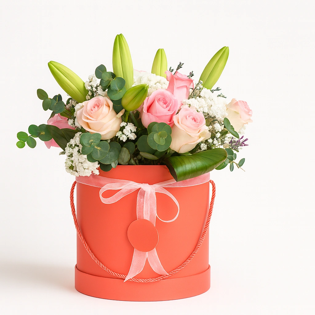 Blush Harmony Box Arrangement