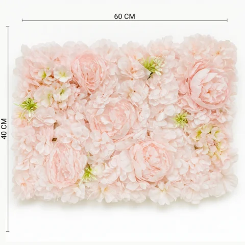 Blush Peony Bloom Wall Panel