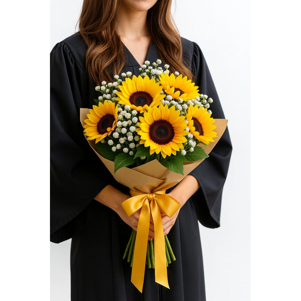 Golden Graduation Bouquet