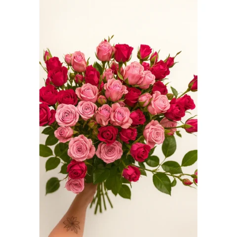 Pink Passion Rose Bouquet