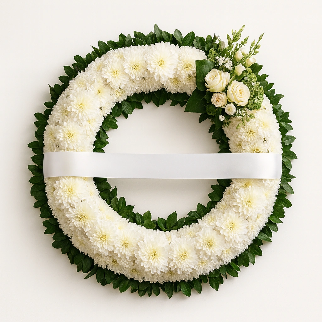 Pure Serenity White Wreath