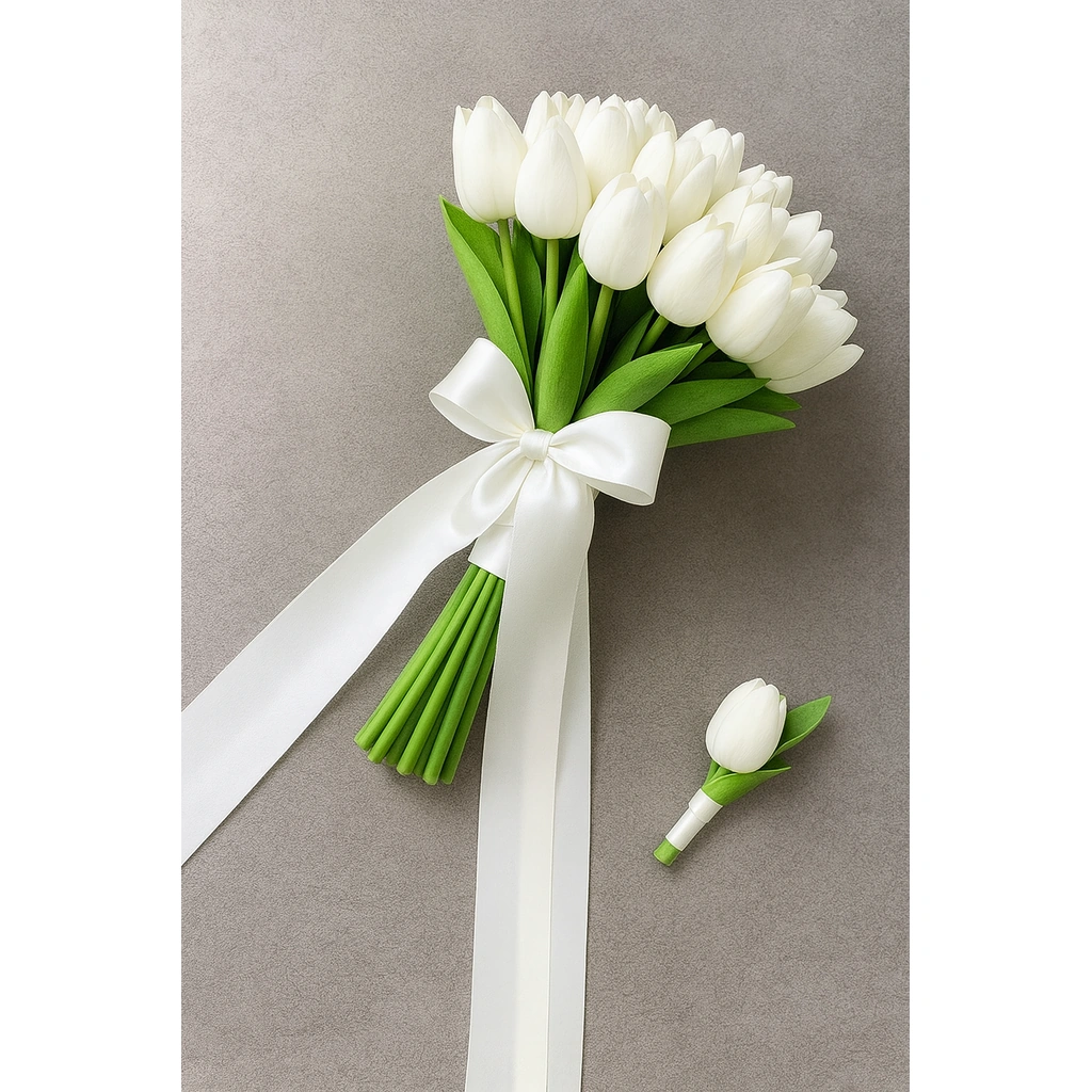 White Tulip Elegance