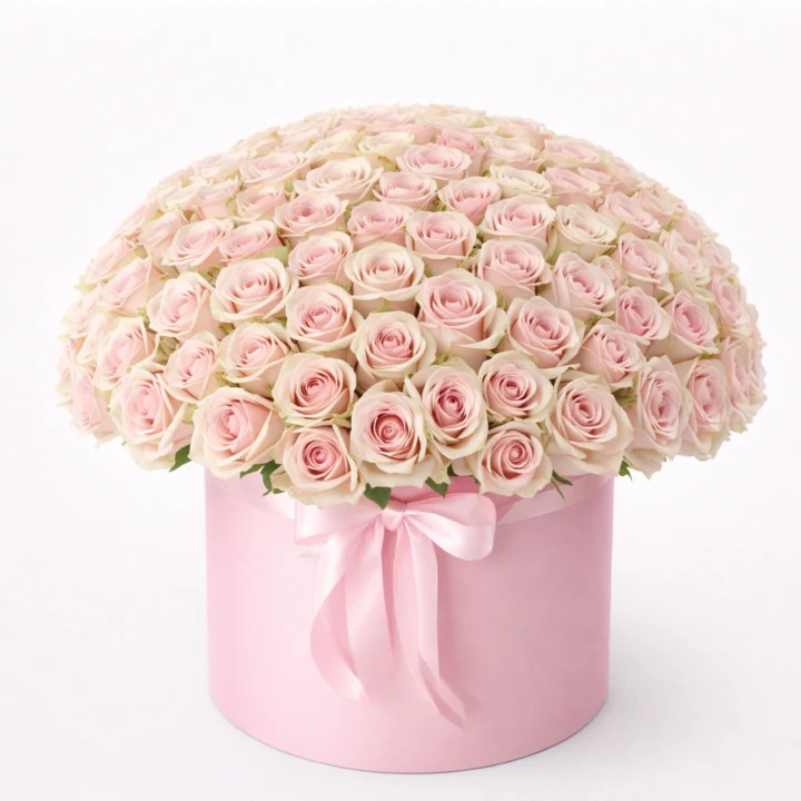 Sweetheart Box (100 Roses)