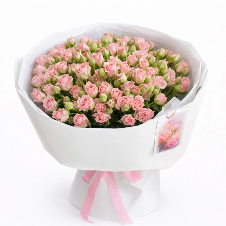 Forbidden Bloom (25 Baby Rose Stems)