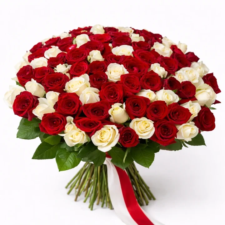 Lovely Bunch (100 Roses)