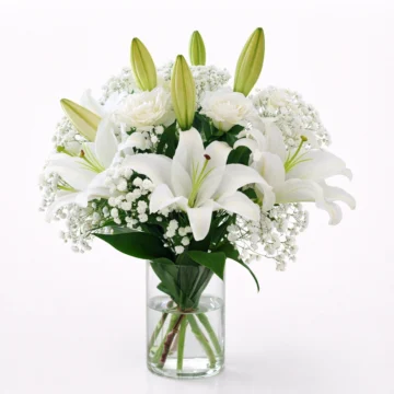 Lighthearted (9 Lilies & 5Roses With Sofeel)