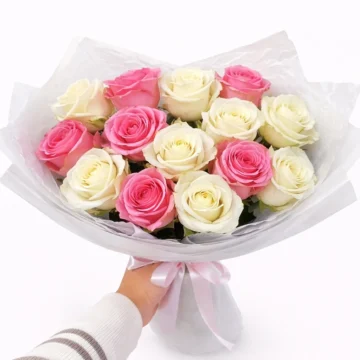 Pink Bliss (18 Roses)