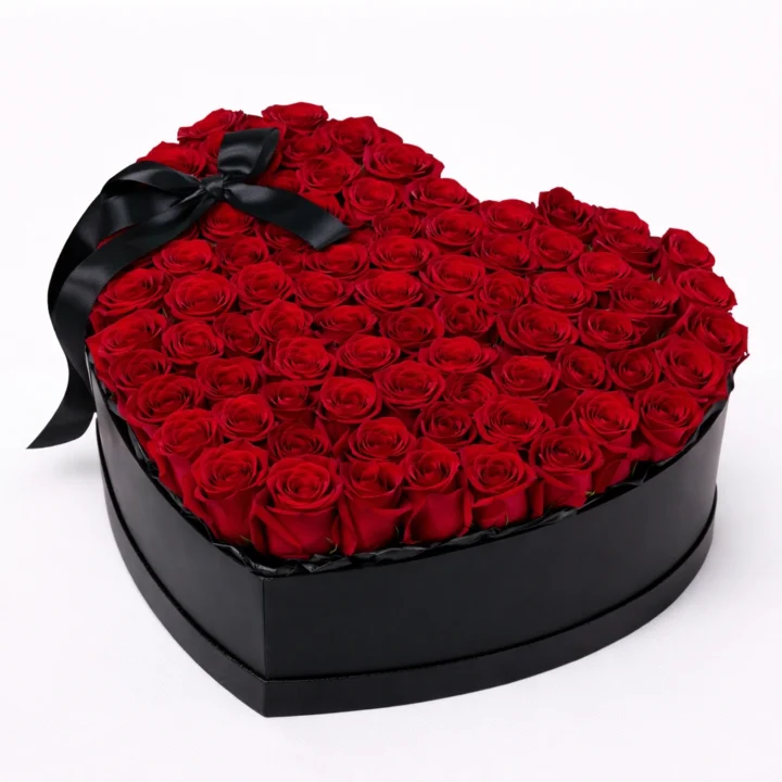 Love Box (80 Roses)
