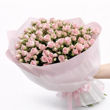 Pure Charm (25 Baby Rose Stems)