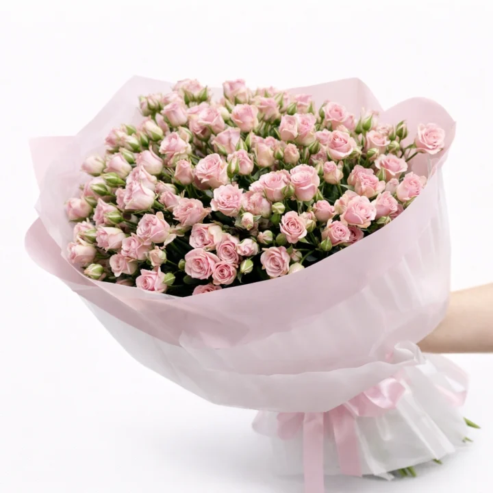 Pure Charm (25 Baby Rose Stems)