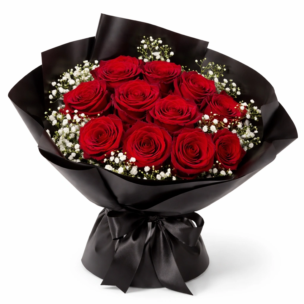 Flame Of Love (12 Red Roses with Sofeel)