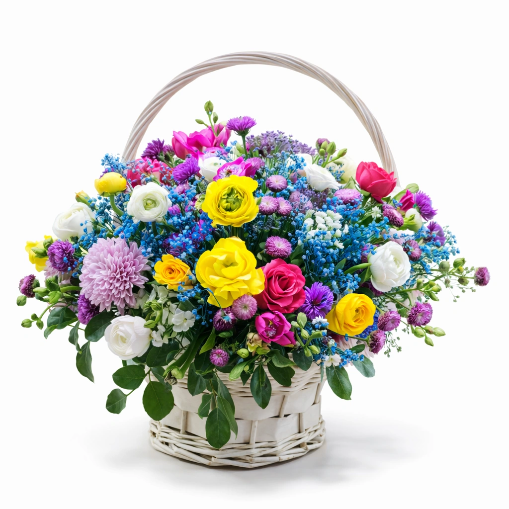 Garden Style Flower Basket