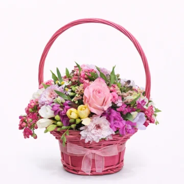 Roses & Fillers Basket