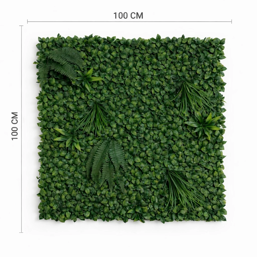Tropical Artificial Green Wall Panel