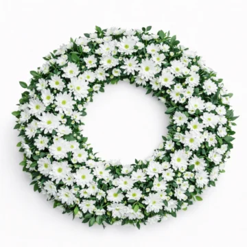 White Chrysanthemum Daisies